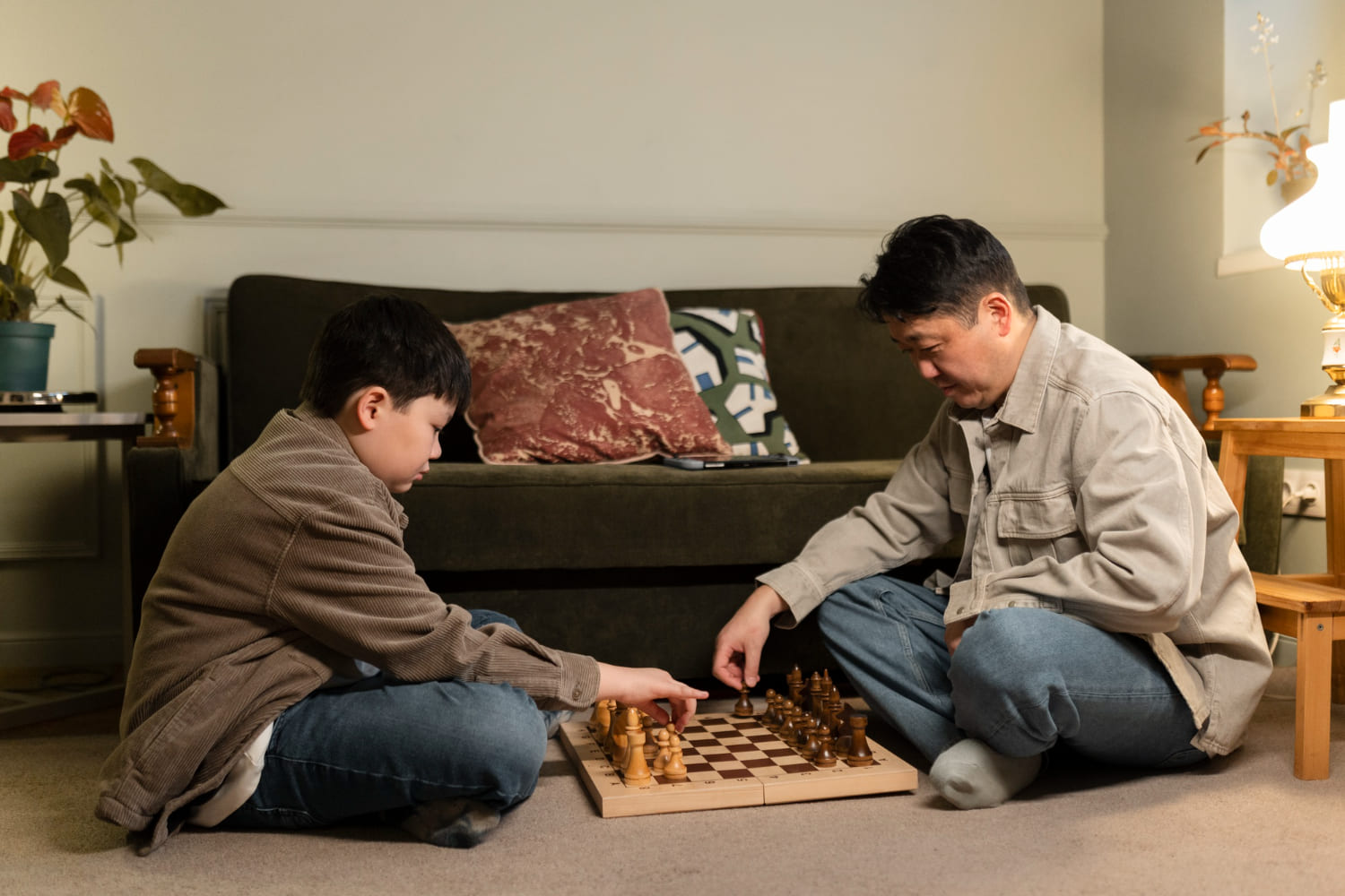 Classic  games on a table
